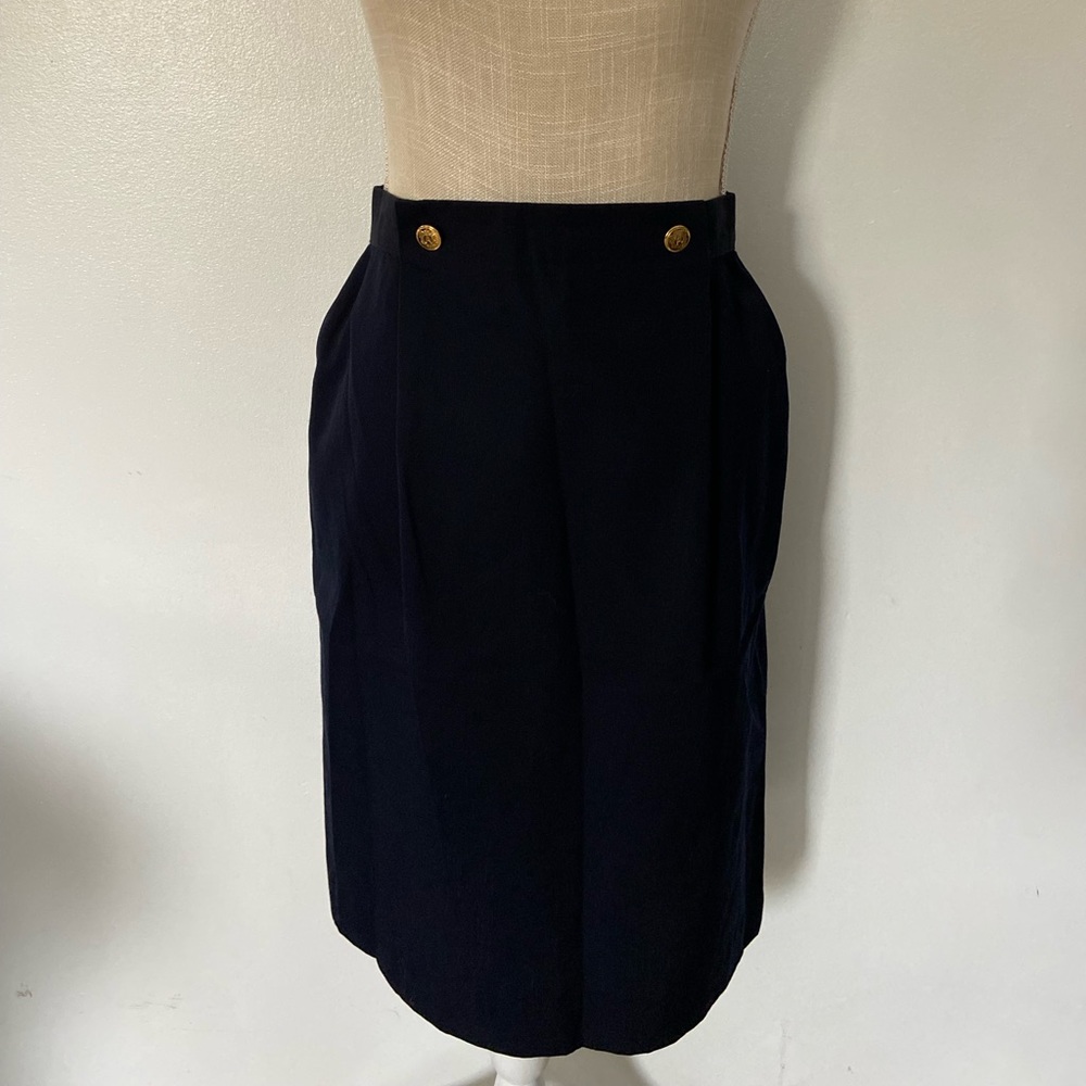 Alexon Skirt with Gold Buttons